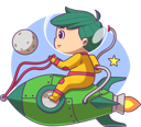 پیش‌نمایش فایل boy-flying-while-sit-on-rocket-6129587 از پک فعالیت پسر