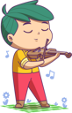 پیش‌نمایش فایل boy-loves-playing-violin-6129593 از پک فعالیت پسر