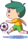 پیش‌نمایش فایل boy-playing-football-6129591 از پک فعالیت پسر
