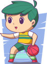 پیش‌نمایش فایل school-boy-playing-basketball-6129596 از پک فعالیت پسر