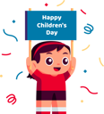 پیش‌نمایش فایل happy-childrens-day-7210769 از پک کودکان سال نو و زمستان