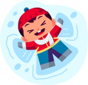 پیش‌نمایش فایل little-boy-enjoying-in-winter-7210825 از پک کودکان سال نو و زمستان