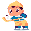 پیش‌نمایش فایل little-boy-playing-ice-hockey-7210843 از پک کودکان سال نو و زمستان