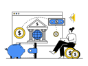 پیش‌نمایش فایل online-banking-4344487 از پک مالی و سرمایه گذاری