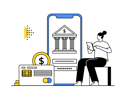 پیش‌نمایش فایل transfer-money-using-banking-app-4344495 از پک مالی و سرمایه گذاری