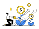 پیش‌نمایش فایل woman-getting-profit-from-investment-4344486 از پک مالی و سرمایه گذاری