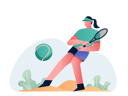 پیش‌نمایش فایل female-tennis-player-4375044 از پک ورزش ها