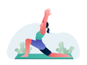 پیش‌نمایش فایل woman-doing-yoga-4375052 از پک ورزش ها