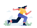 پیش‌نمایش فایل woman-enjoying-skating-4375045 از پک ورزش ها