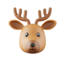 پیش‌نمایش فایل deer-6129371 از پک ایموجی حیوانات