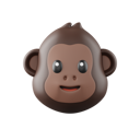 پیش‌نمایش فایل monkey-6129359 از پک ایموجی حیوانات