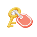 پیش‌نمایش فایل room-key-10643069 از پک سفر