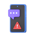 پیش‌نمایش فایل chat-warning-alert-8342131 از پک امنیت سایبری