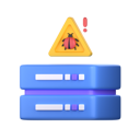 پیش‌نمایش فایل database-warning-alert-8342125 از پک امنیت سایبری