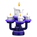پیش‌نمایش فایل candles-halloween-12823699 از پک هالووین