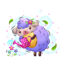 پیش‌نمایش فایل cute-little-sheep-10746120 از پک حیوانات بامزه