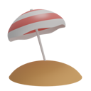پیش‌نمایش فایل beach-umbrella-4633874 از پک سفر و تعطیلات