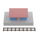 پیش‌نمایش فایل train-station-5352965 از پک شهر