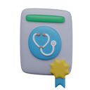 پیش‌نمایش فایل doctor-license-6628001 از پک پزشکی