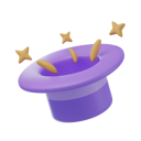 پیش‌نمایش فایل magic-hat-7902562 از پک جشنواره