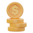 پیش‌نمایش فایل dollar-coins-8427635 از پک کسب و کار