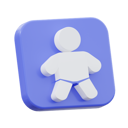پیش‌نمایش فایل nursery-sign-8554992 از پک سلامت