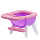 پیش‌نمایش فایل baby-chair-9898620 از پک لوازم نوزاد