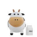 پیش‌نمایش فایل cow-4551749 از پک حیوان بامزه