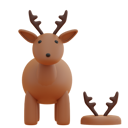 پیش‌نمایش فایل deer-4551740 از پک حیوان بامزه