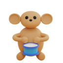 پیش‌نمایش فایل monkey-4551728 از پک حیوان بامزه