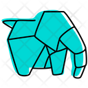 پیش‌نمایش فایل elephant-6210110 از پک اوریگامی