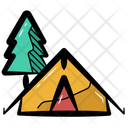 پیش‌نمایش فایل tent-pine-tree-11152865 از پک پیکنیک