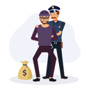 پیش‌نمایش فایل police-man-caught-the-robber-5333925 از پک جرم