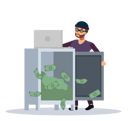 پیش‌نمایش فایل thief-hacker-is-hacking-data-in-laptop-5333927 از پک جرم