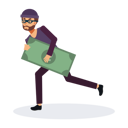 پیش‌نمایش فایل thief-running-with-money-5333919 از پک جرم