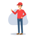 پیش‌نمایش فایل angry-deliveryman-5473854 از پک سرویس تحویل
