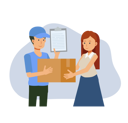 پیش‌نمایش فایل deliveryman-delivering-parcel-5473858 از پک سرویس تحویل