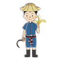 پیش‌نمایش فایل farmer-with-rice-plant-6561210 از پک شغل