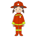 پیش‌نمایش فایل female-firefighter-6561213 از پک شغل