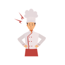 پیش‌نمایش فایل angry-chef-6930820 از پک آشپز حرفه‌ای