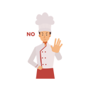 پیش‌نمایش فایل male-chef-saying-no-6930822 از پک آشپز حرفه‌ای