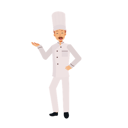پیش‌نمایش فایل male-chef-welcoming-6930840 از پک آشپز حرفه‌ای