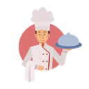 پیش‌نمایش فایل male-chef-with-cloche-6930835 از پک آشپز حرفه‌ای