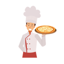 پیش‌نمایش فایل male-chef-with-pizza-6930846 از پک آشپز حرفه‌ای