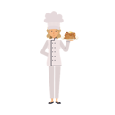 پیش‌نمایش فایل woman-chef-with-new-dish-6930830 از پک آشپز حرفه‌ای