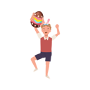 پیش‌نمایش فایل happy-boy-with-bunny-ears-holding-easter-egg-i-found-easter-egg-8184930 از پک پسر روز عید پاک