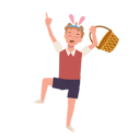 پیش‌نمایش فایل little-boy-holding-blank-basket-is-ready-to-hunt-easter-egg-8184924 از پک پسر روز عید پاک