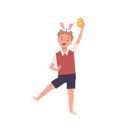 پیش‌نمایش فایل little-boy-with-bunny-ears-is-happy-to-found-an-easter-egg-8184933 از پک پسر روز عید پاک