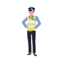 پیش‌نمایش فایل a-traffic-police-8868075 از پک پلیس راهنمایی