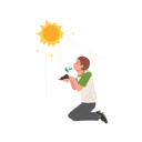 پیش‌نمایش فایل man-planting-tree-sprout-under-warm-sunray-9300059 از پک سبز شو